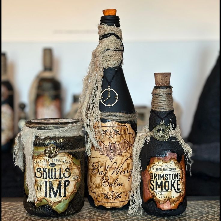 Apothecary Potion Bottles