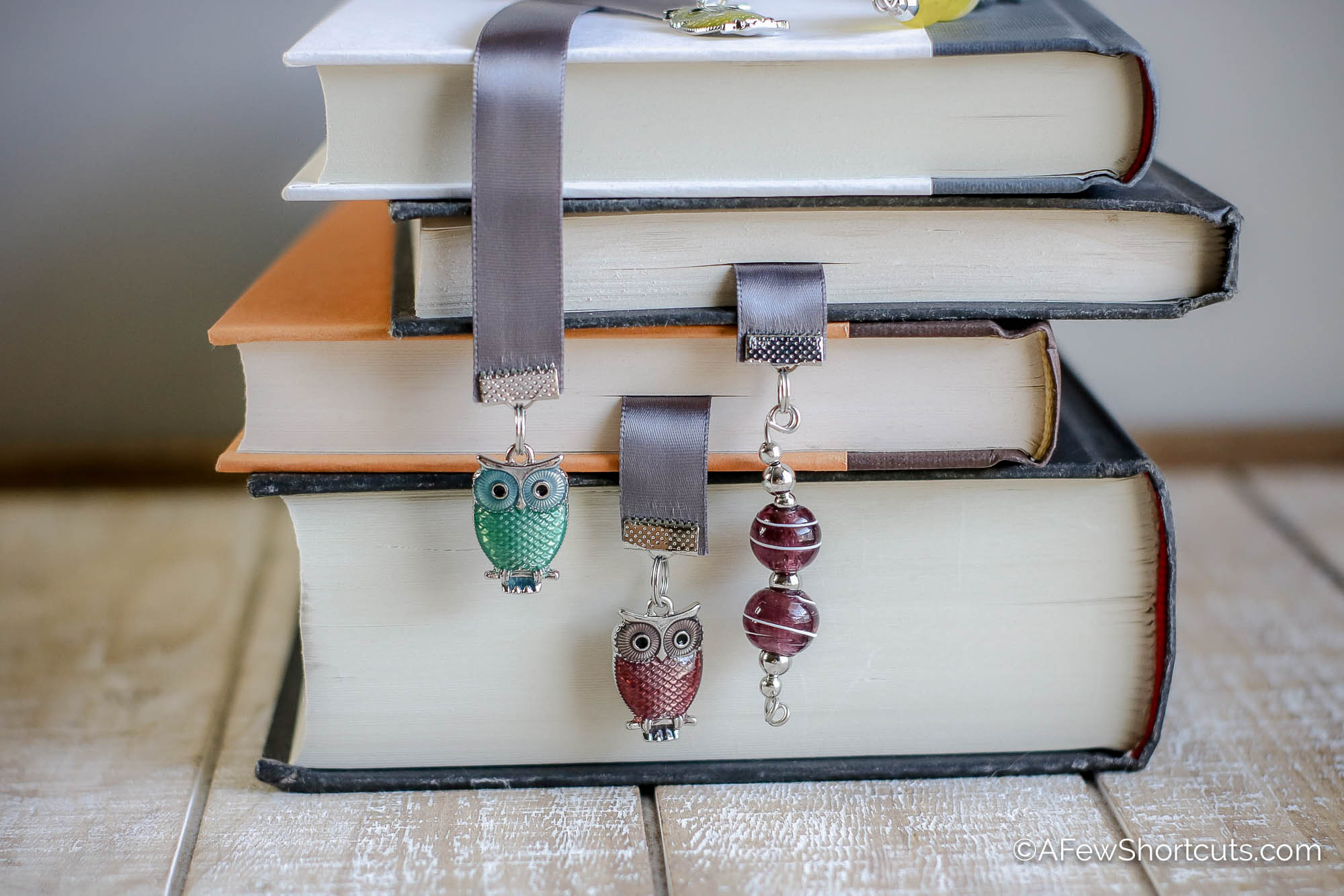 Ribbon & Bead Bookmarks