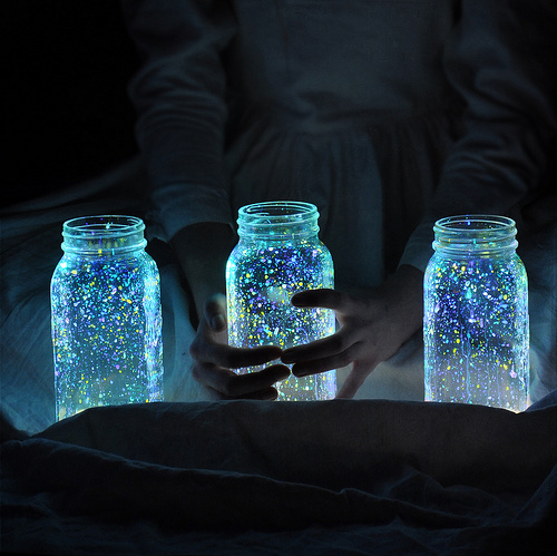 Glow Galaxy Jars